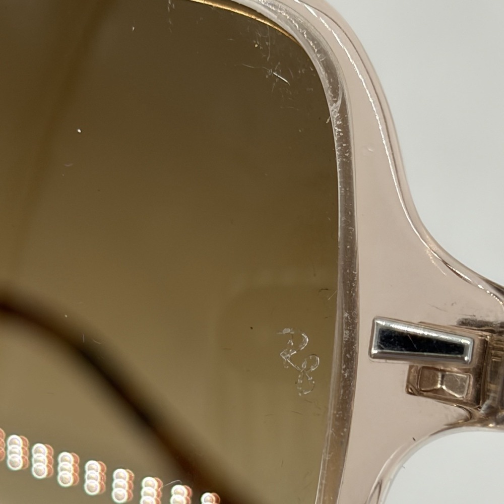 Ray Ban Womens Sunglasses RB 1973 1281/51 Square II 53-20-140 Grandiant Brown - Picture 7 of 15